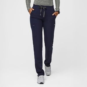 FIGS Navy Yola™ High Waisted 2.0 - Skinny Scrub Pants